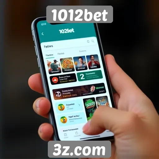 Experiência do usuário no 1012bet em dispositivos móveis