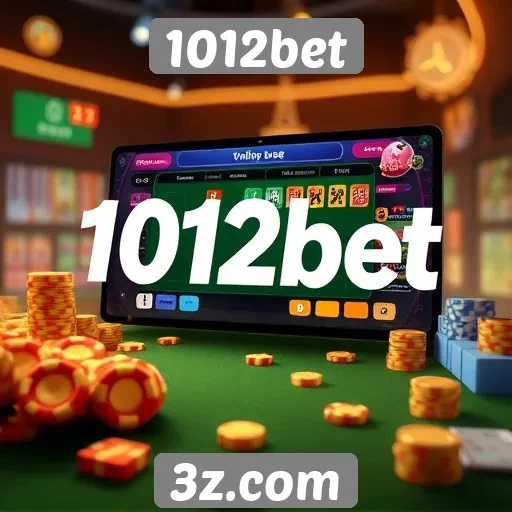 Interface do usuário do 1012bet em foco